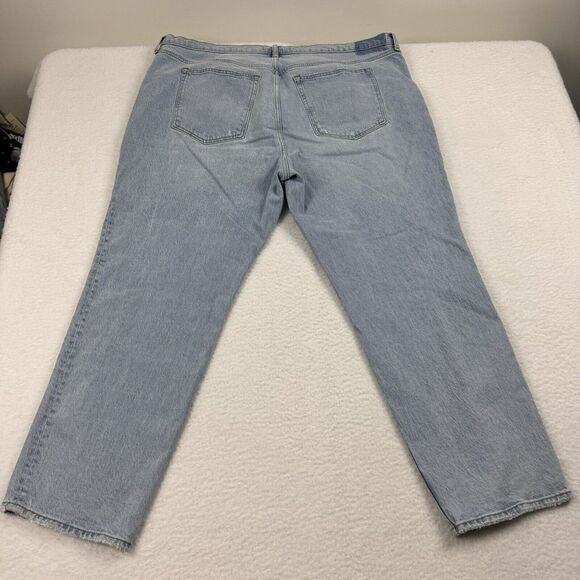 Abercrombie & Fitch Jeans Women's 36/22S Blue 90s Straight Ultra High Rise Denim - Picture 8 of 13